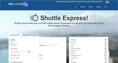 Desktop Screenshot of faroshuttlebus.com